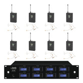 IMG Stageline TXS-686 UHF Wireless Headset Funkmikrofon 8-Wege-System